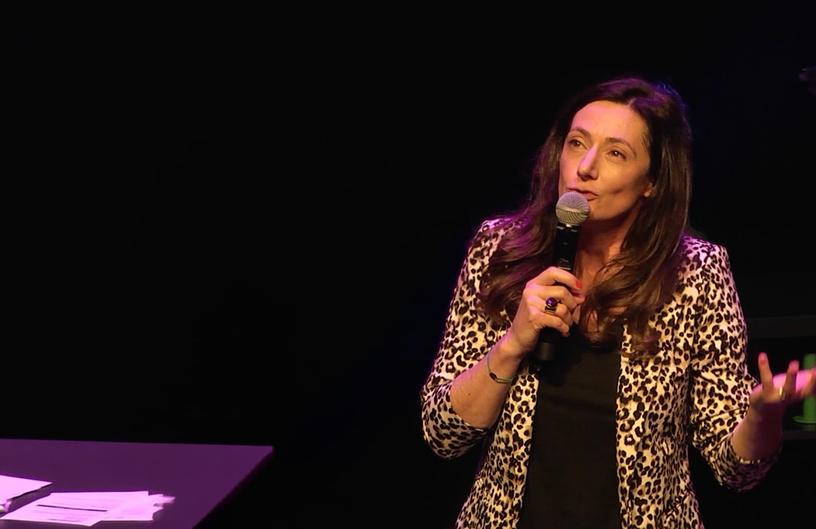Nathalie Dupuy en conférence sur l'IA générative