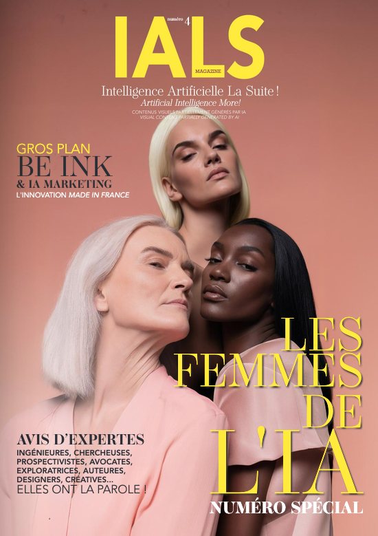 Couverture IALS Magazine, numéro Les Femmes de l’IA