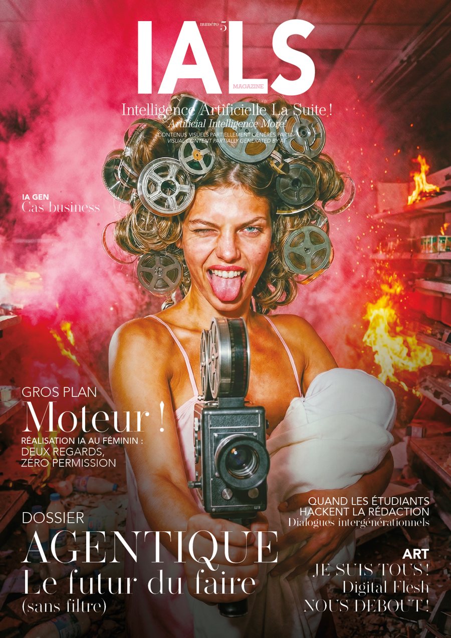 Couverture IALS Magazine, numéro Agentique